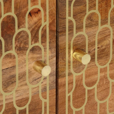 Sohvapöytä Vaselea 80x50x40cm (mangopuu)