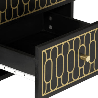 Yöpöytä Nemtanu 40x33x46cm (mangopuu)