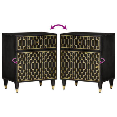 Yöpöytä Gorpin 50x33x60cm (mangopuu)