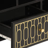 TV-taso 100x33x46 cm täysi mangopuu