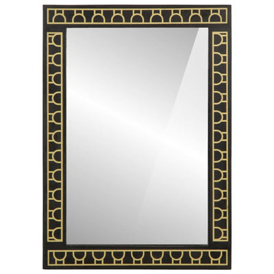 Kylpyhuoneen peili Safian 50x70x2,5cm (mangopuu ja lasi)