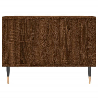 Sohvapöytä ruskea tammi 60x50x36,5 cm tekninen puu