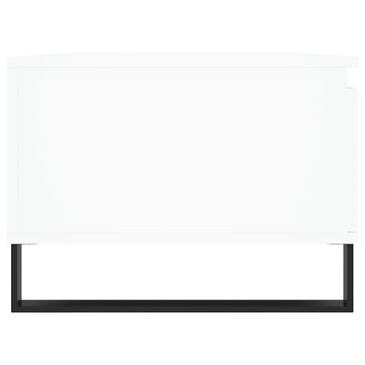 Valkoinen sohvapöytä Avraham 90x50x36,5cm (puinen)