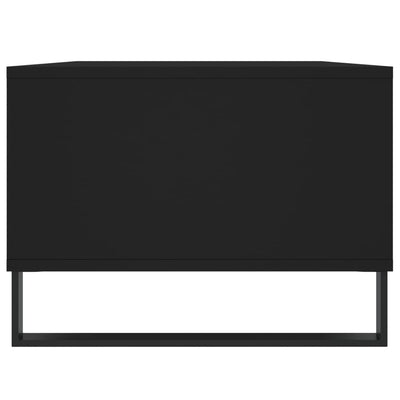 Sohvapöytä musta 90x50x36,5 cm tekninen puu