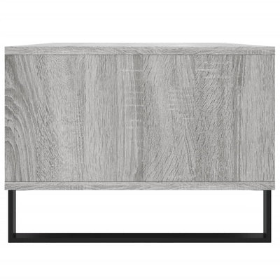 Sohvapöytä harmaa Sonoma 90x50x36,5 cm tekninen puu