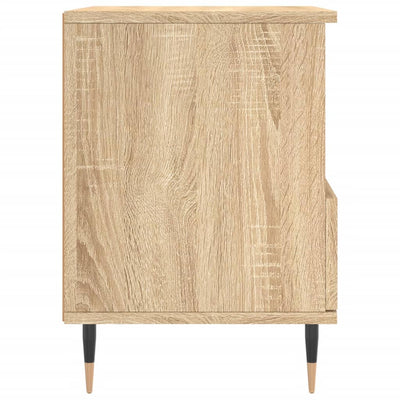 Yöpöydät 2 kpl Sonoma-tammi 40x35x50 cm tekninen puu