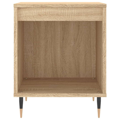 Yöpöydät 2 kpl Sonoma-tammi 40x35x50 cm tekninen puu