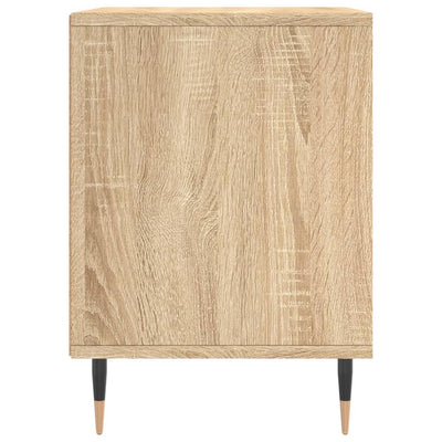 Yöpöydät 2 kpl Sonoma-tammi 40x35x50 cm tekninen puu