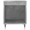 Yöpöydät 2 kpl betoninharmaa 40x35x50 cm tekninen puu