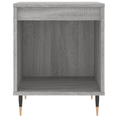 Yöpöydät 2 kpl harmaa Sonoma 40x35x50 cm tekninen puu