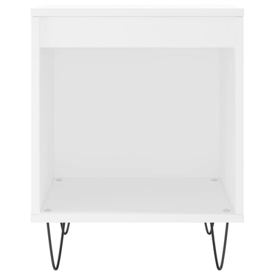 Valkoinen yöpöydät Jageta 40x35x50cm (2 kpl puinen)