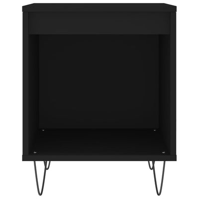 Musta yöpöytä Jageta 40x35x50cm (puinen)