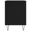Musta yöpöydät Jageta 40x35x50cm (2 kpl puinen)
