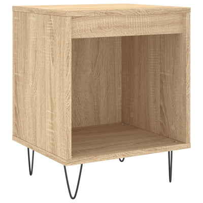 Yöpöydät 2 kpl Sonoma-tammi 40x35x50 cm tekninen puu