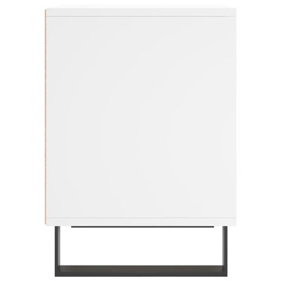 Valkoinen yöpöydät Elvi 40x35x50cm (2 kpl puinen)