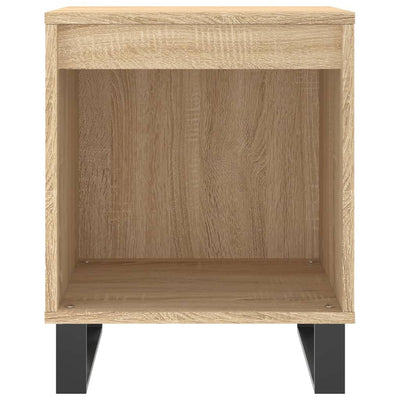 Yöpöydät 2 kpl Sonoma-tammi 40x35x50 cm tekninen puu
