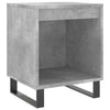 Yöpöydät 2 kpl betoninharmaa 40x35x50 cm tekninen puu