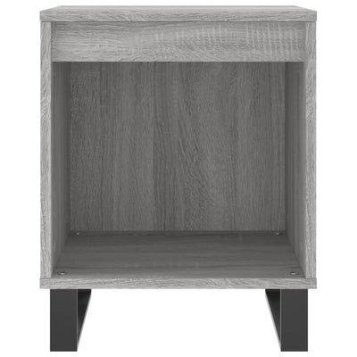 Yöpöytä harmaa Sonoma 40x35x50 cm tekninen puu