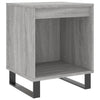 Yöpöydät 2 kpl harmaa Sonoma 40x35x50 cm tekninen puu
