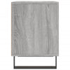 Yöpöydät 2 kpl harmaa Sonoma 40x35x50 cm tekninen puu