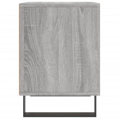 Yöpöydät 2 kpl harmaa Sonoma 40x35x50 cm tekninen puu