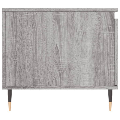 Sohvapöytä harmaa Sonoma 100x50x45 cm tekninen puu