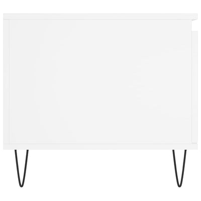 Valkoinen sohvapöytä Bosnea 100x50x45cm (puinen)