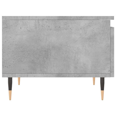 Sohvapöydät 2 kpl betoninharmaa 50x46x35 cm tekninen puu