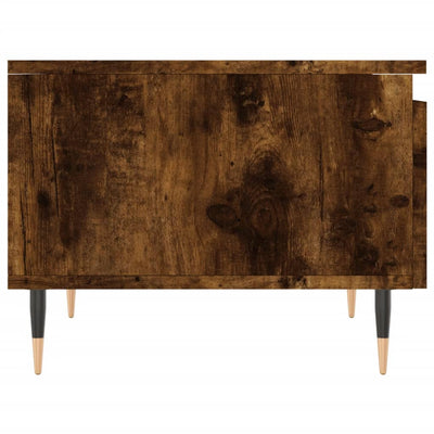 Sohvapöydät 2 kpl savutammi 50x46x35 cm tekninen puu