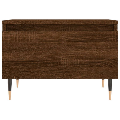 Sohvapöytä ruskea tammi 50x46x35 cm tekninen puu