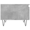Sohvapöydät 2 kpl betoninharmaa 50x46x35 cm tekninen puu