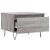 Sohvapöydät 2 kpl harmaa Sonoma 50x46x35 cm tekninen puu