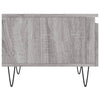 Sohvapöydät 2 kpl harmaa Sonoma 50x46x35 cm tekninen puu