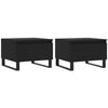 Musta sohvapöydät Giacinta 50x46x35cm (2 kpl puinen)