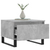Sohvapöydät 2 kpl betoninharmaa 50x46x35 cm tekninen puu