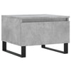 Sohvapöydät 2 kpl betoninharmaa 50x46x35 cm tekninen puu