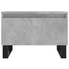 Sohvapöydät 2 kpl betoninharmaa 50x46x35 cm tekninen puu