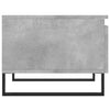 Sohvapöydät 2 kpl betoninharmaa 50x46x35 cm tekninen puu