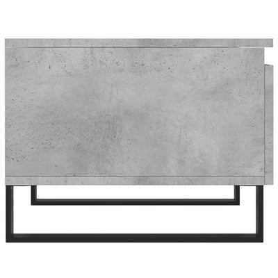 Sohvapöydät 2 kpl betoninharmaa 50x46x35 cm tekninen puu