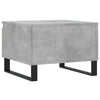 Sohvapöydät 2 kpl betoninharmaa 50x46x35 cm tekninen puu
