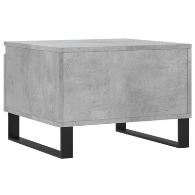 Sohvapöydät 2 kpl betoninharmaa 50x46x35 cm tekninen puu