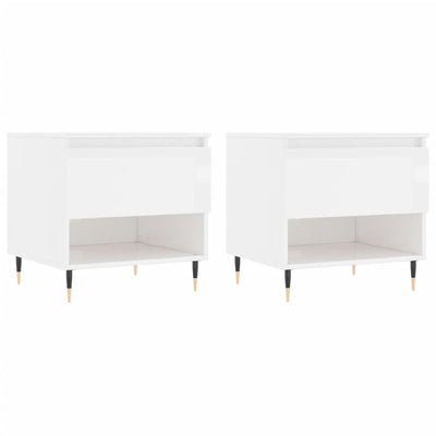 Valk sohvapöydät Fagarasan 50x46x50cm (2 kpl korkeakiilto puinen)