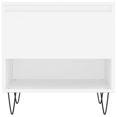 Valkoinen sohvapöytä Tipra 50x46x50cm (puinen)