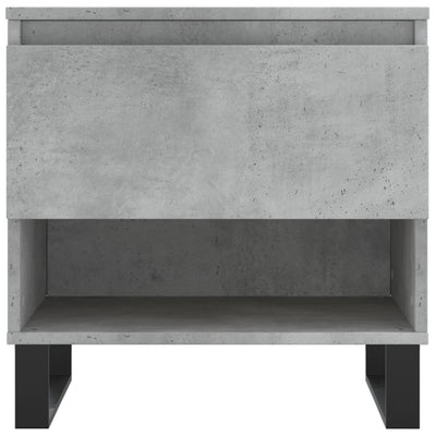 Sohvapöydät 2 kpl betoninharmaa 50x46x50 cm tekninen puu