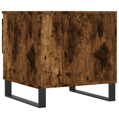 Sohvapöydät 2 kpl savutammi 50x46x50 cm tekninen puu