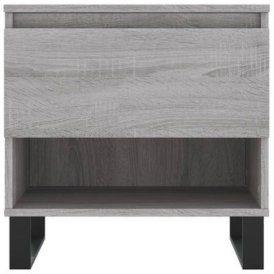 Sohvapöydät 2 kpl harmaa Sonoma 50x46x50 cm tekninen puu