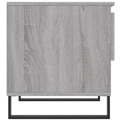 Sohvapöydät 2 kpl harmaa Sonoma 50x46x50 cm tekninen puu