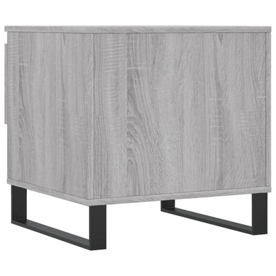 Sohvapöydät 2 kpl harmaa Sonoma 50x46x50 cm tekninen puu