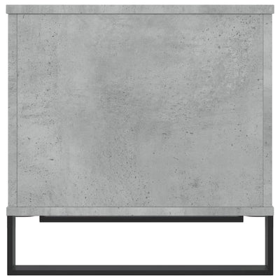 Sohvapöytä betoninharmaa 60x44,5x45 cm tekninen puu