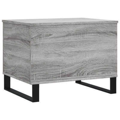 Sohvapöytä harmaa Sonoma 60x44,5x45 cm tekninen puu